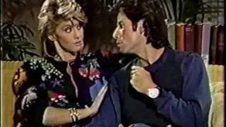 Olivia Newton-John and John Travolta on Dick Cavett Behind The Scenes 1983 Part 3