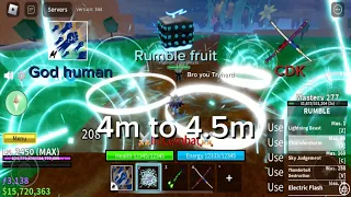 Insane God Human Rumble CDK combo | Road to 30M
