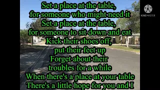 Set A Place At Your Table By Angelica Hale - Lyrics By Bailey Helgren