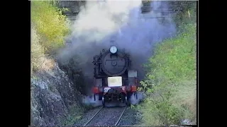 Australian steam locomotive 5910 - Illawarra tour - May 1993