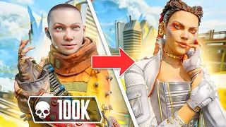 When A 100,000 Kills Wraith Tries Loba... | Apex Legends Season 15