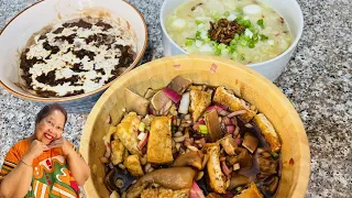 Goto, Tokwa't Baboy & Champorado Recipe | Home Cooking With Mama Lulu