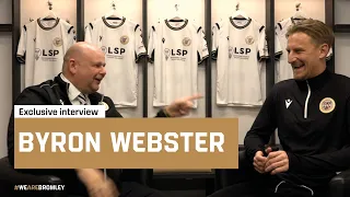 Exclusive Interview with Byron Webster