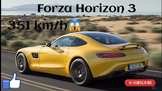 Forza Horizon 3 Gameplay: MERCEDES-AMG GT-S 2015 (351 km/h😱)