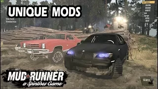 Spintires mudrunner: Unique mods | BMW X6, Monte Carlo and ATVs