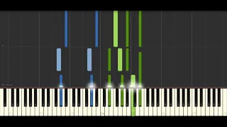 Coldplay - Fix You (Live Organ Version) Piano Tutorial Cover