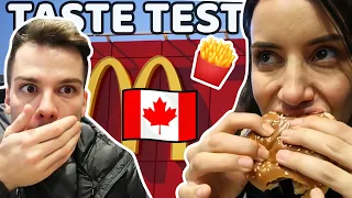 🇬🇧 Brits Try Canadian McDonalds for the First Time! 🇨🇦 | TORONTO Series