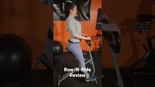 Shape That 🍑: Sunny Health and Fitness Squat Assist Row And Ride Review