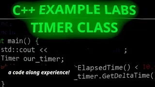 c++ lab | making a cooldown timer | overexplained walkthrough | chrono | how to