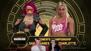 WWE Roadblock: End of the Line - Charlotte vs Sasha Banks Ironman match