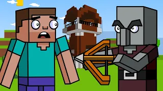 The Pillager Outpost | Block Squad (Minecraft Animation)