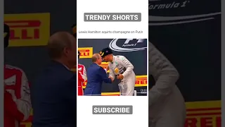 putin ft Lewis Hamilton #champagne #shorts