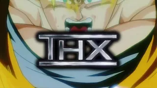 Goku screams the THX logo theme