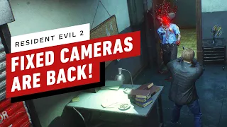 Resident Evil 2: Classic Fixed Camera Mod Gameplay