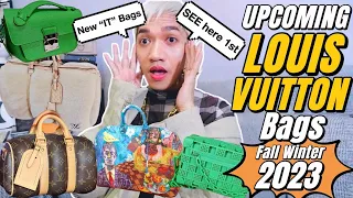 1st Look UPCOMING LOUIS VUITTON bags from Fall/Winter 2023 - ALMA + KEEPALL + SAC PLAT + SOFT TRUNK