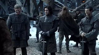 Jon Snow defiende a Samwell Tarly | Juego de Tronos