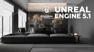 Architectural visualization Interior Unreal Engine 5.1