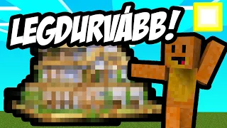 Megépítettem a legdurvább Minecraft bázist!