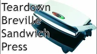 Teardown Brevilel Slice Sandwich Toaster & Panini Maker