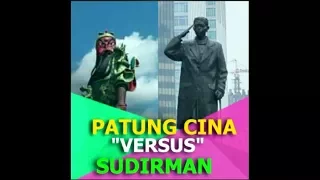 Patung Cina kalahkan patung jendral sudirman?