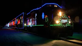 Canadian Pacific Holiday Train 2022 - Hartland, Wisconsin