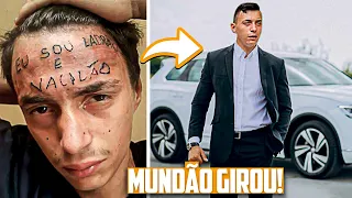 LEMBRA DO RAPAZ TATUADO NA TESTA? VEJA COMO ELE ESTA HOJE!!!