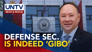 CA confirms Gibo Teodoro as Defense Secretary