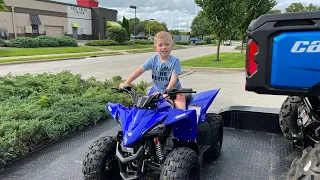 My 3 year old son loves his YFZ50! Best power wheel ever