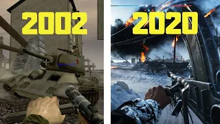 History of Battlefield Game Trailers 2002 - 2020 [ 4K ]