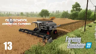 Canola Harvest & Hay Bales for the Cows! The White Farm Series Episode 13 (FS22)