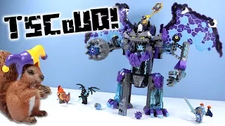 LEGO NEXO Knights The Stone Colossus of Ultimate Destruction Speed Build Review 70356