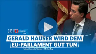 EU-Bewusstseinskampagne ohne Inhalt? Nicht mit uns! | Alexander Gamper | März-Landtag 24