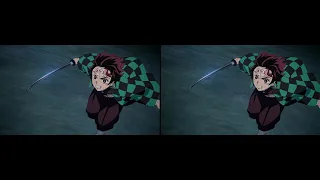 SVP 60 FPS ( Left ) VS Original ( Right ) Anime