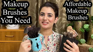 Affordable Makeup Brushes For Beginners | Shikha Tyagi’s Vlogs @BeginnersCreativity