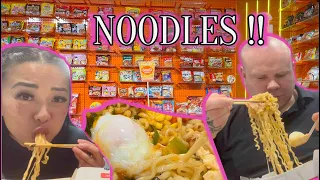 NOODLE LOVER'S DREAM | CASUAL MUKBANG | SASVlogs