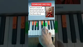 Someone Like You - Adele (PIANO TUTORIAL) EASY Piano Fácil