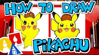 How To Draw Pokemon Detective Pikachu