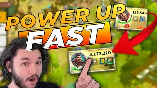 FASTEST Ways to Gain Power in Call of Dragons