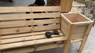 Most Wonderful  Wooden Pallet Ideas and Projects | Building Pallet Benches Close To Nature
