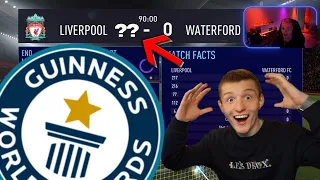 MOST GOALS SCORED IN A FIFA GAME EVER - New World Record???