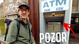 Jak funguje trik na bankomatech