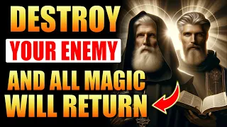 🛑POWERFUL PRAYER TO RETURN MAGIC AND DESTROY YOUR ENEMY - SAINT BENEDICT AND SAINT CYPRIAN