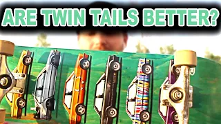 TESTING ISHOD WAIRS TWIN TAIL SKATEBOARD (street skating)