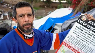 Caltrans Displacement + Homeless Illegal in Los Angeles