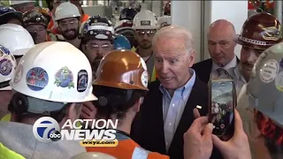 Joe Biden tells worker 'you're full of s***' during argument over gun control