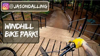 WINDHILL BIKE PARK POV - BLUE RUN!