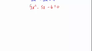 Solving Quadratics using Completing the Square