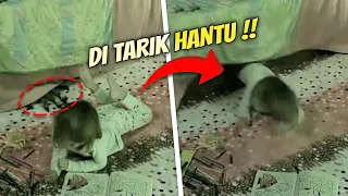 Penampakan Hantu!!! Momen Anak Kecil Ini Diganggu Oleh Setan Yang Terekam Kamera