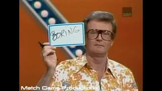 Match Game Synd. (Episode 176) (Season 2 Premiere) (Gene's New Wardrobe) (With Full End Credits)