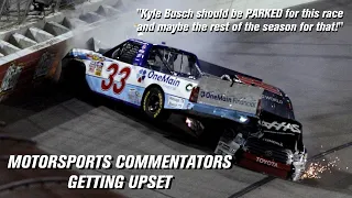 Motorsports Commentators Getting Upset